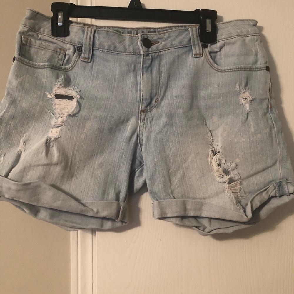 Bullhead Distressed Denim Jean Shorts